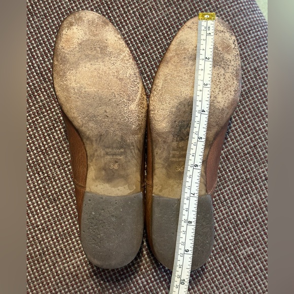 LA CANADIENNE Vintage Leather Shoes Made in Italy - Picture 5 of 5